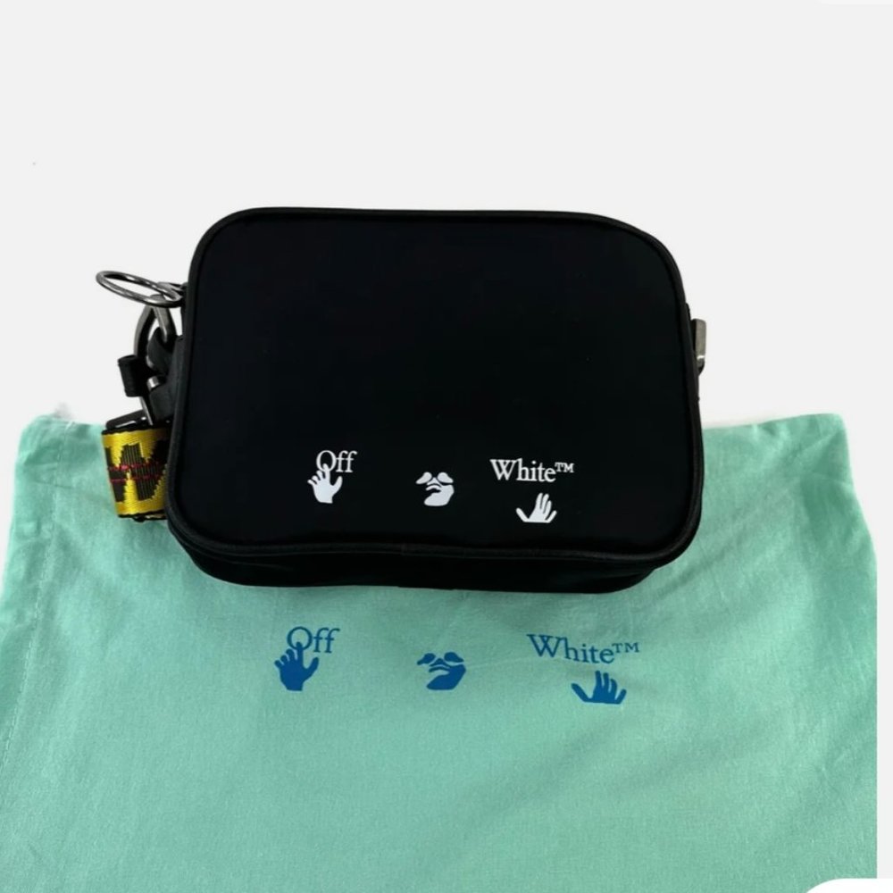Off-White - Logo Nylon Crossbody Bag